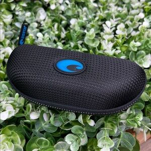Costa Del Mar Black Sunglasses Zippered Case
